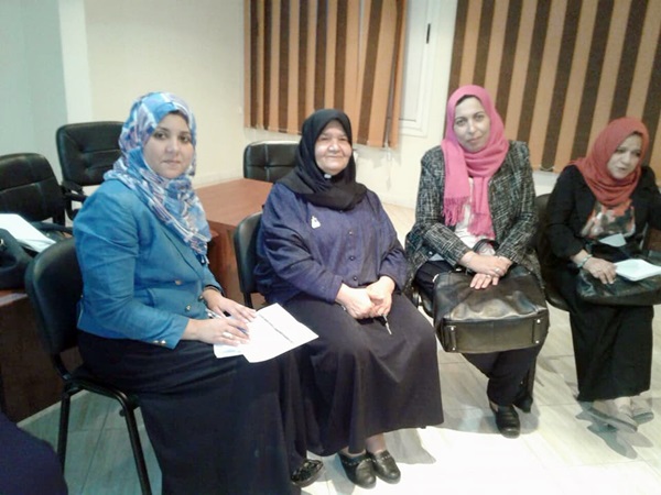 حلقة نقاش حول تمكين المرأة الليبية.