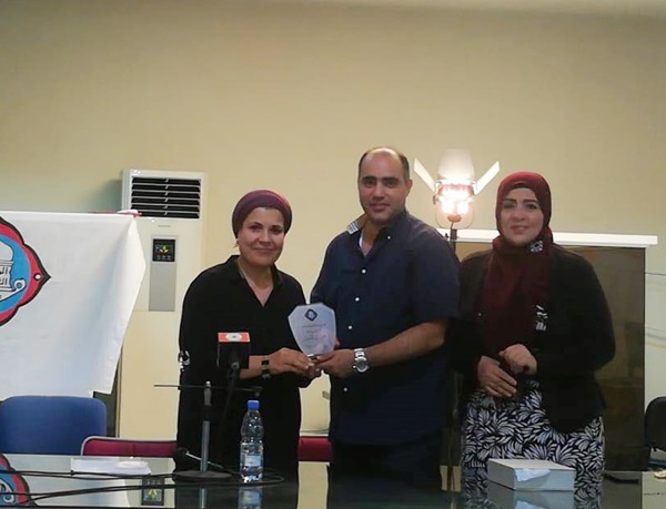 تكريم الروائية الليبية” نجوى بن شتوان”  في الرابطة الثقافية طرابلس