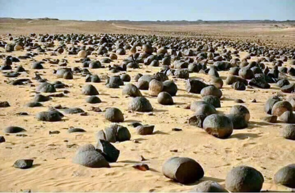 وادي الكواكب في الصحراء الليبية (الصورة: الشبكة).