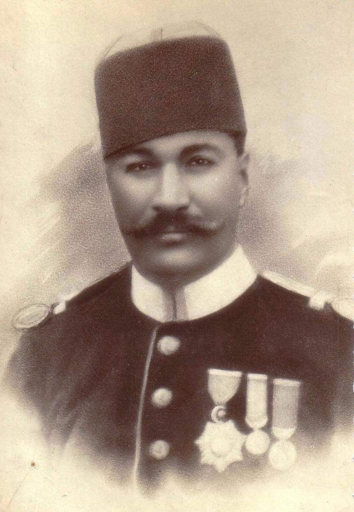 الملازم ابراهيم حسونة باشا القره مانلي