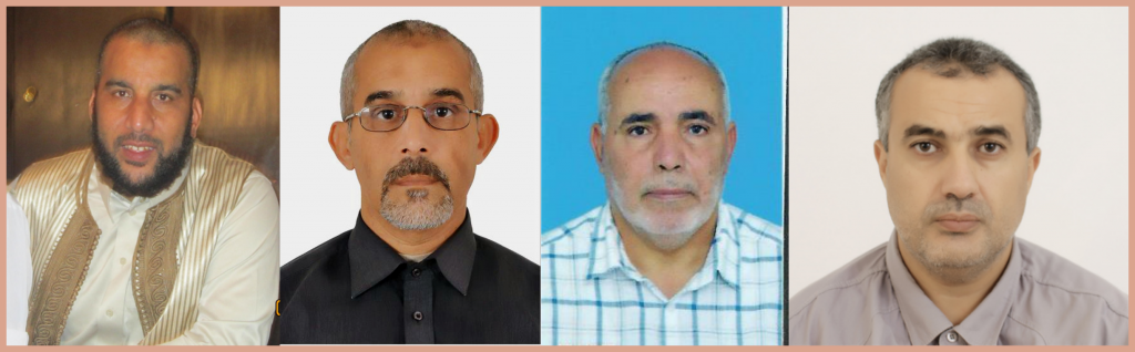 هشام المقوز (الزاوية)، عبدالسلام سنان (الخمس)، عصام غنيم (طرابلس)، إبراهيم الإمام (غدامس)