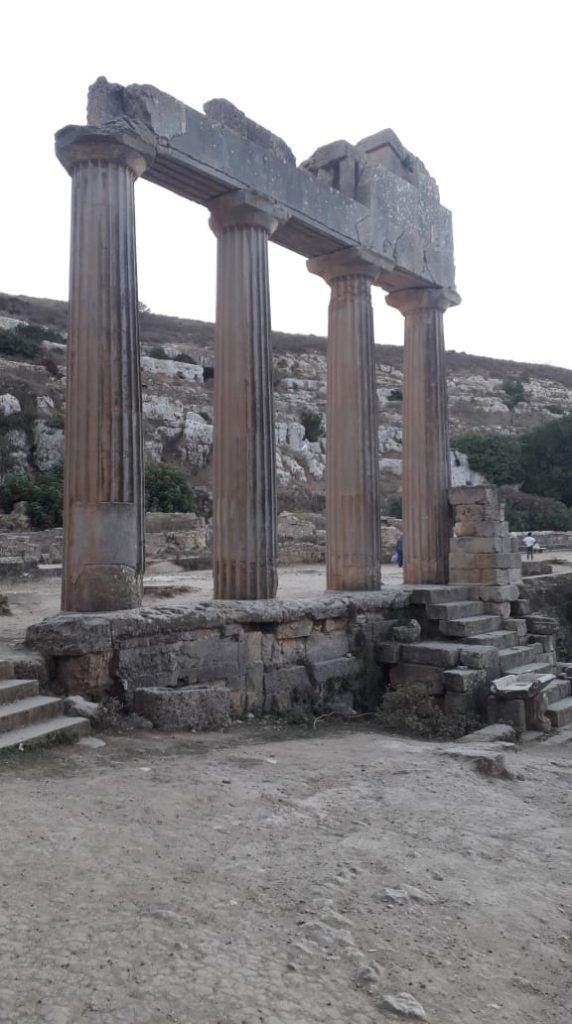 مدينة قورينا الأثرية -معبد زيوس - شحات