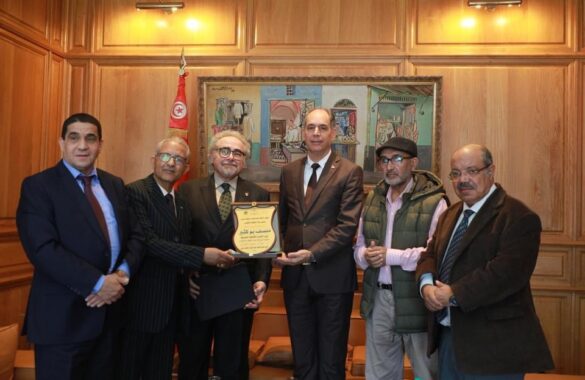 وزير الشؤون الثقافية التونسي يستقبل الأمين العام للاتحاد العام للأدباء والكتّاب العرب